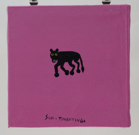 ティンガティンガ|シワ|ンドゴ レオパード ピンク背景 #2602038 ndogo Leopard Pink Back