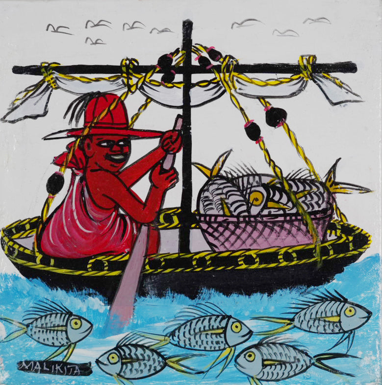ティンガティンガ｜マリキータ｜漁師と船③｜#2601053|Murus Malikita|Fisherman and Boat③
