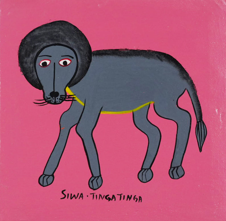 ティンガティンガ｜シワ ティンガティンガ｜クイーンライオン ピンク①｜#261254|SIWA TINGATINGA｜ Queen Lion Pink Back①