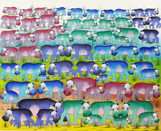 ティンガティンガ｜アキリ｜＃2603007｜Hippo World ｜AKILY