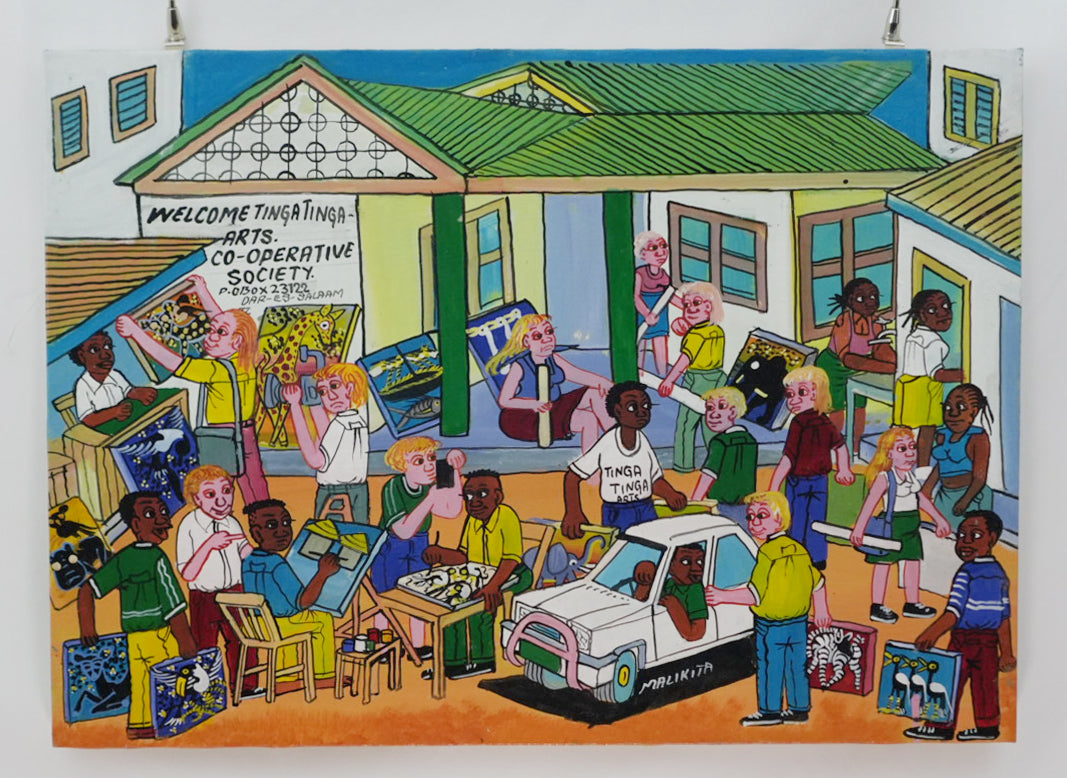 ティンガティンガ｜マリキータ｜ティンガティンガ工房 #2601005 Tingatinga Arts Co-operative Society