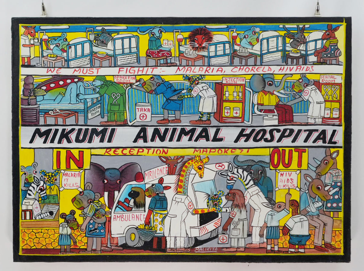 ティンガティンガ　原画 MALIKITA KikumiAnimalHospital